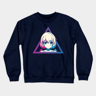 Teriri waifu merch Crewneck Sweatshirt